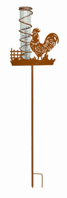 Rooster Rain Gauge