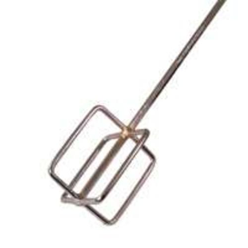 M-D Building Products 49058 Deluxe Mixer Paddle 4"X4"X22-1/2" - Chrome