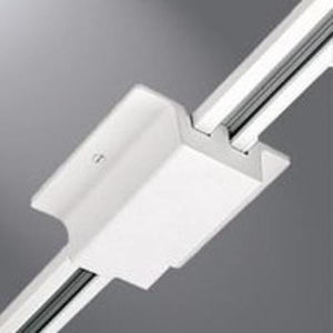 Cooper Lighting LZR000202P Track Lighting Connector, Canopy Feed, White