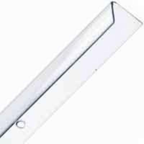 Prime Line U 9130 Nail-On Heavy Duty Corner Shield, 1-1/8" x 1-1/8" x 48", Clear