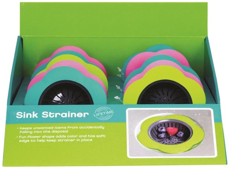 Zing 93164 Sink Strainer, Assorted Colors