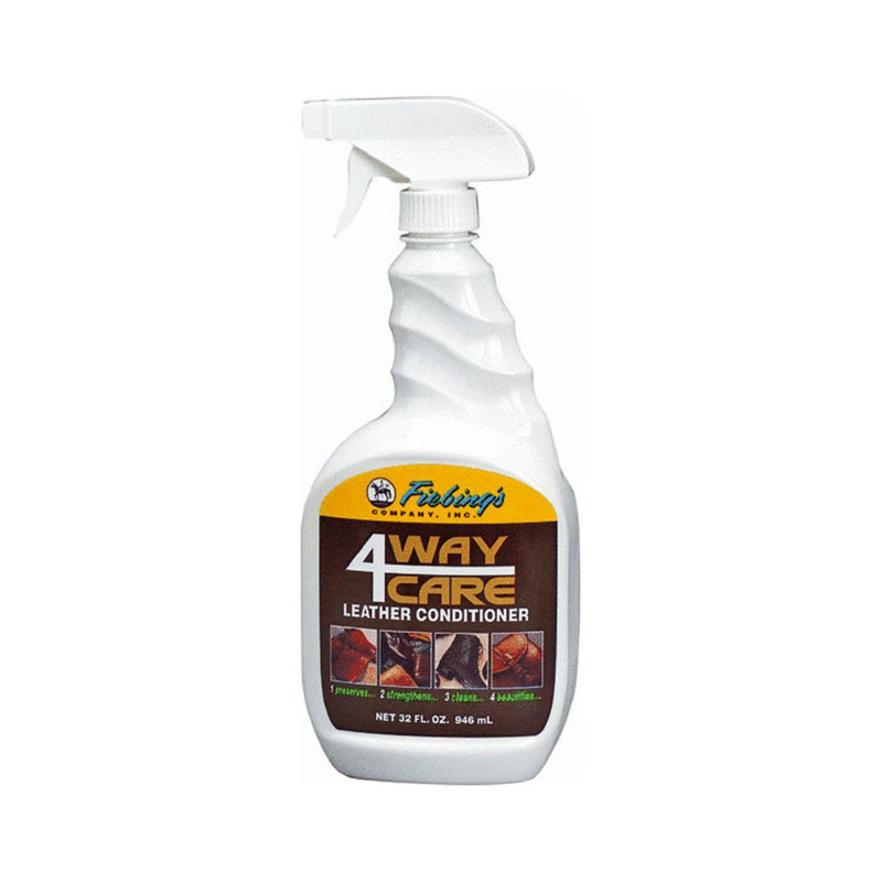 Fiebing’s CARE00S032Z 4-Way Care Leather Conditioner, 32 Oz