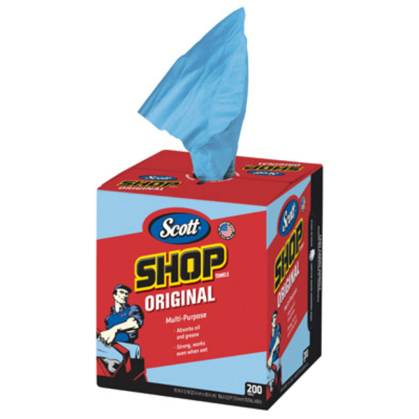 Scott 75190 Original Shop Towels, Blue, 200-Count