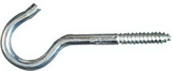 National Hardware® N120-683 Ceiling Hook #14, 1-5/16", Zinc, 10-Pack