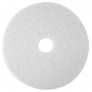 3M 08481 Super Polish Floor Pad 4100, 17", White