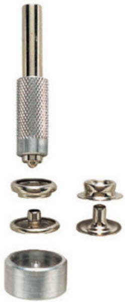 General Tools 1265 Snap Fastener Kit with 6 Fasteners