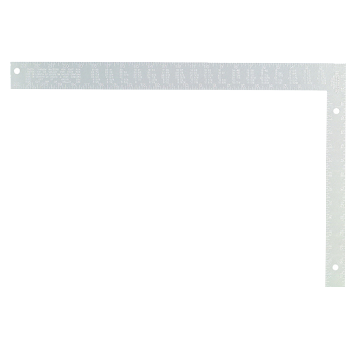 Johnson Level CS5 Contractor Aluminum Rafter Square, 16" x 24"