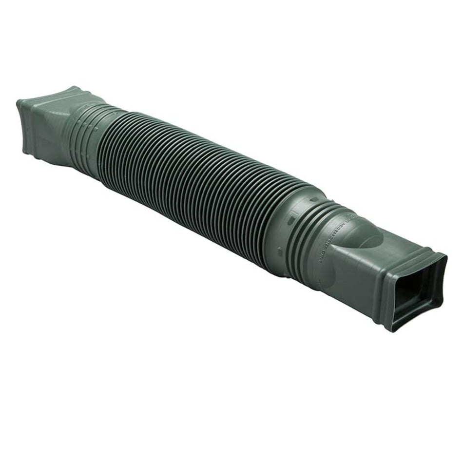 Amerimax 85011 Flex Poly Downspout Extension, Green