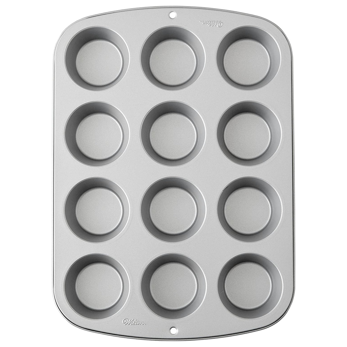 Wilton 2105-954 Recipe Right Non-Stick Muffin Pan, 12 Cup