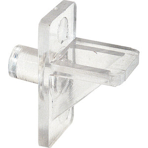 Slide-Co 241946 Shelf Support Peg, 1/4" Dia, Clear, 12-Pack