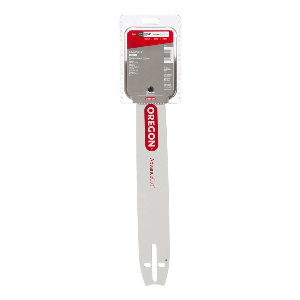 Oregon 27853 Chainsaw Extender Bar & Chain Combo, 16"