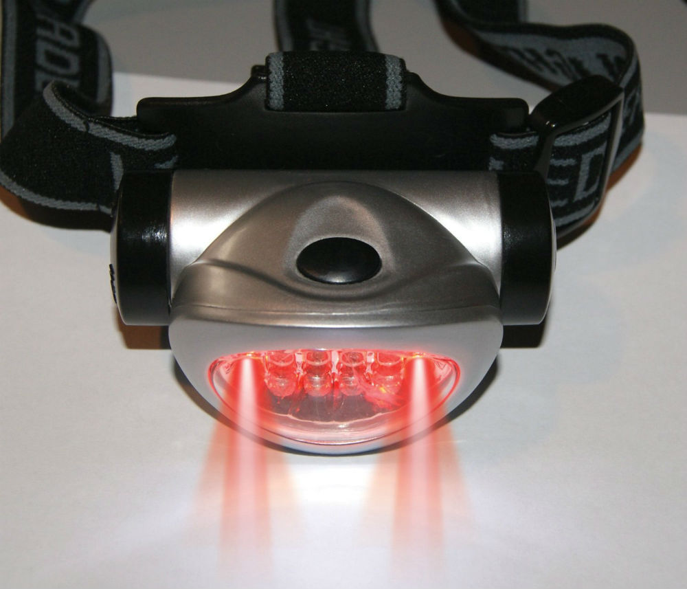 Dorcy® 41-2095 Adjustable 10-LED Headlight Flashlight with Batteries, 17-Lumens