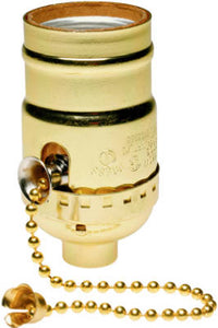 Pass & Seymour Incandescent Metal Shell Lampholder, 660W, 250V