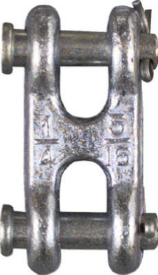 National Hardware® N240-879 Double Clevis Link, 1/4" & 5/16", Zinc Plated