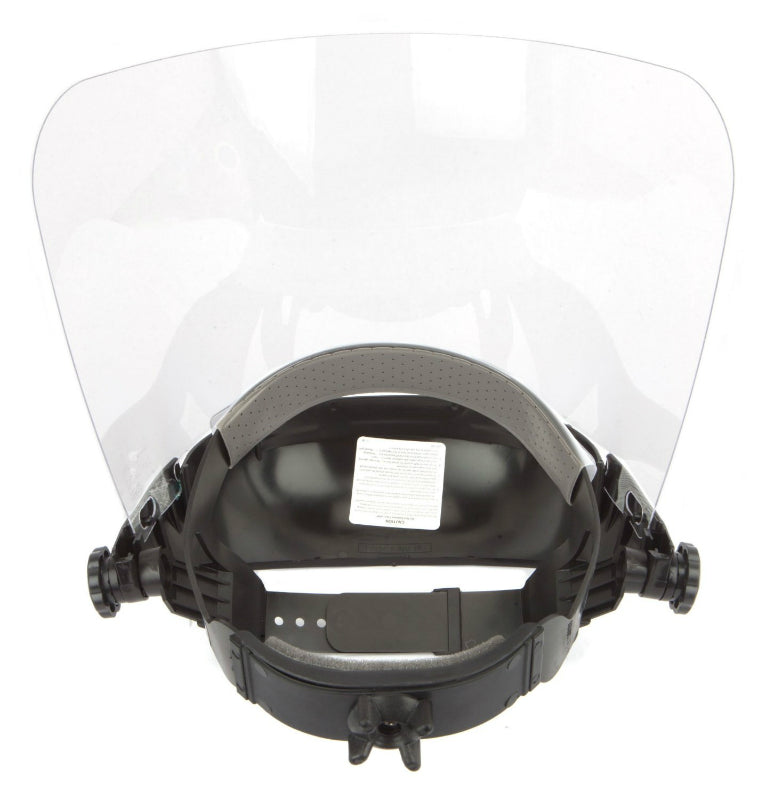 Forney 58605 Lightweight Full Face Grinding Shield With Ratchet Headgear, Clear