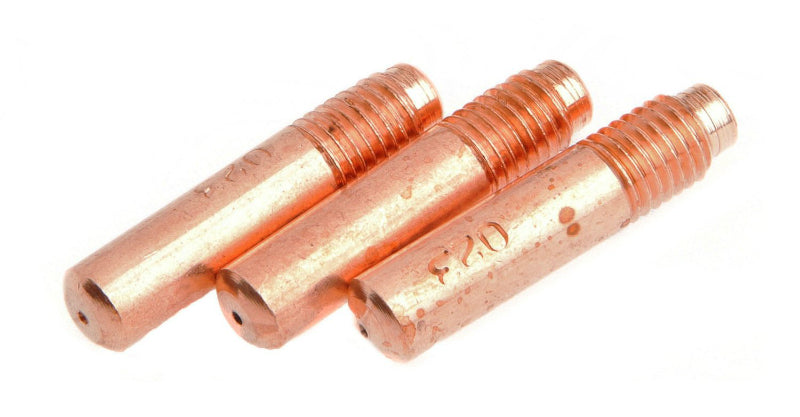Forney 60164 MIG Contact Tip, 0.024"/0.025", 3-Pack