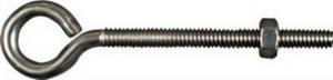 National Hardware® N221-606 Eye Bolt, 1/4" x 4", Stainless Steel