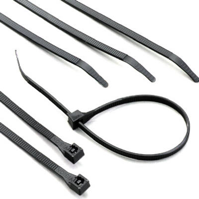Gardner Bender 46-315UVB Double Lock Cable Ties, 14", UV Black, 100-Count