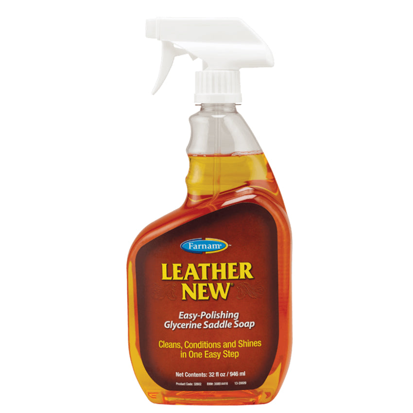 Farnam® 32602 Leather New® Easy-Polishing Glycerine Saddle Soap, 32 Oz