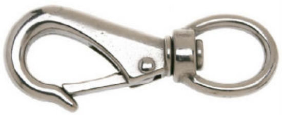 Campbell® T7631434 Rigid Round Eye Quick Snap, 3/4", Stainless Steel, #249S-3