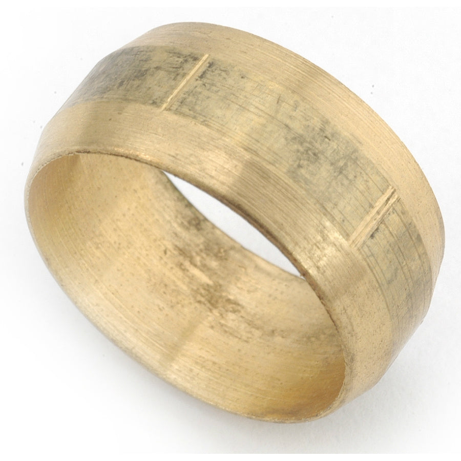 Anderson Metals 700060-08 Compression Sleeve, 1/2", Brass