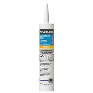 Polyblend® PC14510S-6 Ceramic Tile Caulk, #145 Light Smoke, 10.5 Oz
