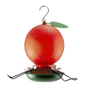 Audubon 24177 Oriole Bird Feeder, 32 Oz Capacity, Orange