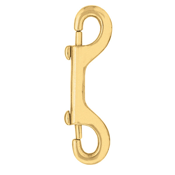 Weaver BC00162-SB-4 Solid Brass Double Snap, #162, 4"