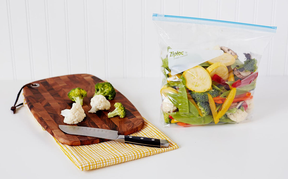 Ziploc® 02313 Slider Freezer Bags with Smart Zip® Seal, Gallon/Large, 10-Count