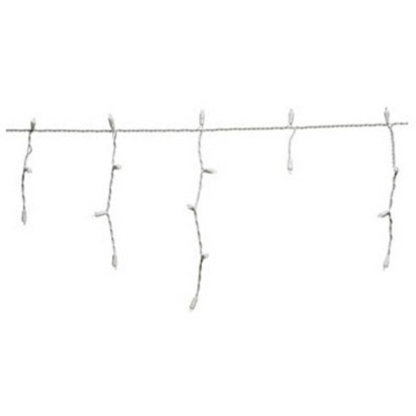 Holiday Wonderland® 47910-88 Christmas Twinkle LED Icicle 105-Light, Warm White