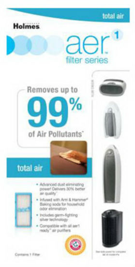 Holmes® HAPF30AT-U4 aer1® Total Air with Dust Elimination Replacement Filter