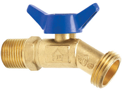 Homewerks VHNQTRF4B No Kink Hose Bibb, 3/4" MIP