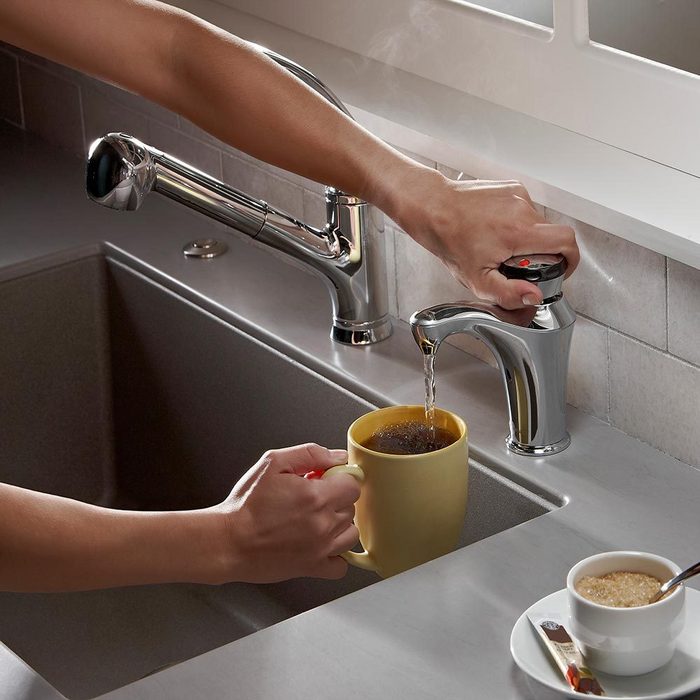 InSinkErator H-CONTOUR-SS Invite Contour Instant Hot Water Dispenser, Chrome