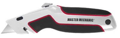 Master Mechanic 176180 Retractable Utility Knife with 3 Utility Blades