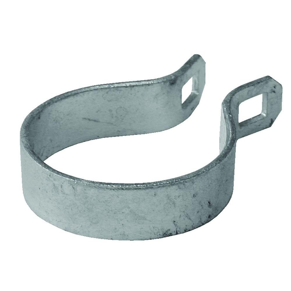 YardGard® 328528C Galvanized Steel Chain Link Brace Band, 2-3/8"