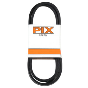 PIX North America A19/4L210 Industrial A-Section Rubber V-Belt, Black, 1/2"x21"