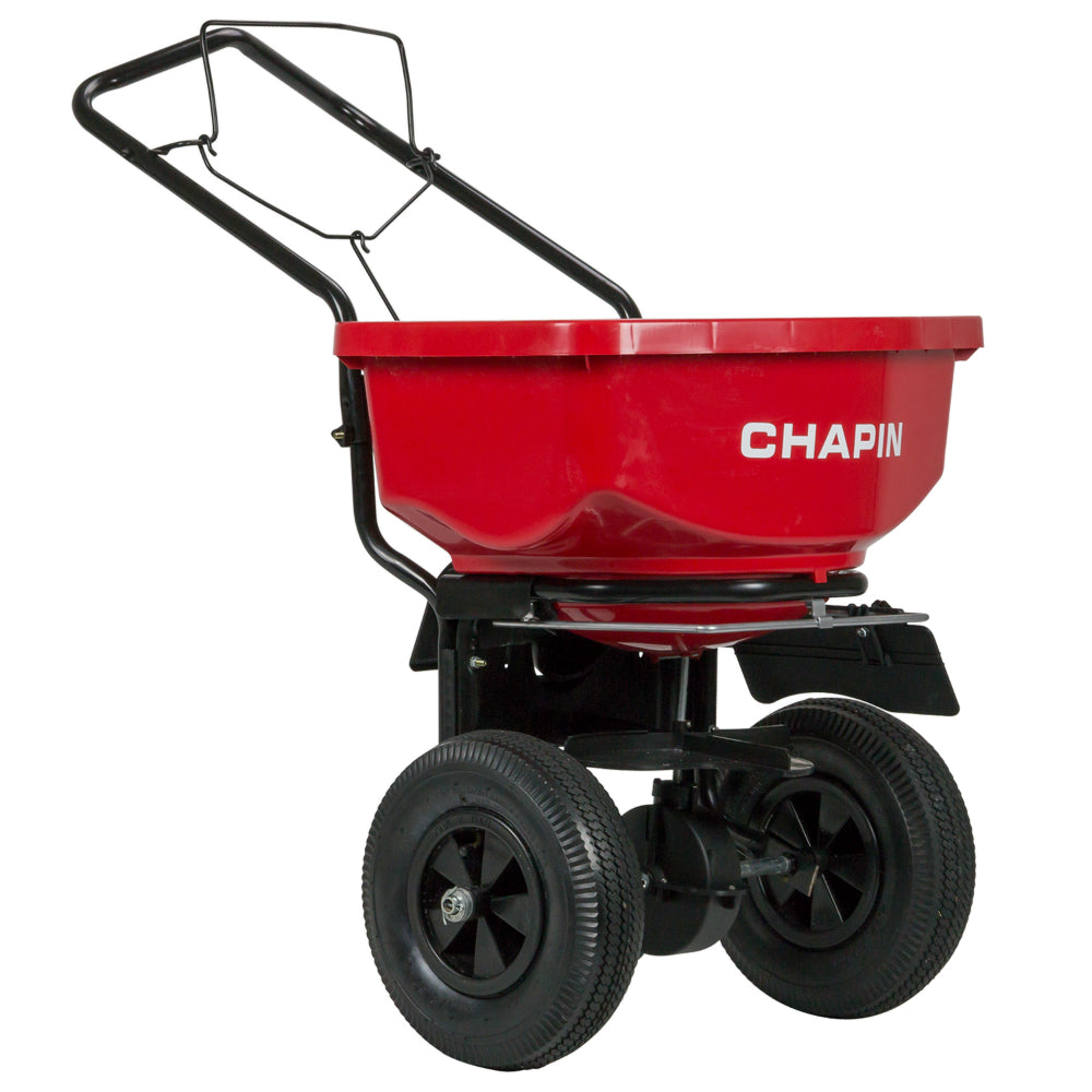 Chapin 8200A Residential Turf Spreader w/ 12" Pneumatic Tire, 80-Pound Capacity