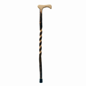 Brazos Walking Sticks 502-3000-0226 Twisted Hickory Walking Cane, 37"