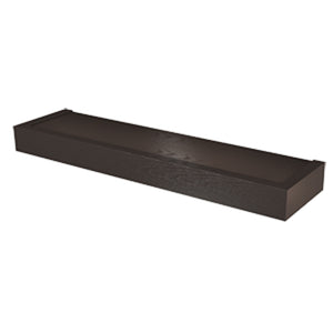 Hillman® 515609 High & Mighty™ Modern Floating Shelf, Espresso, 24"