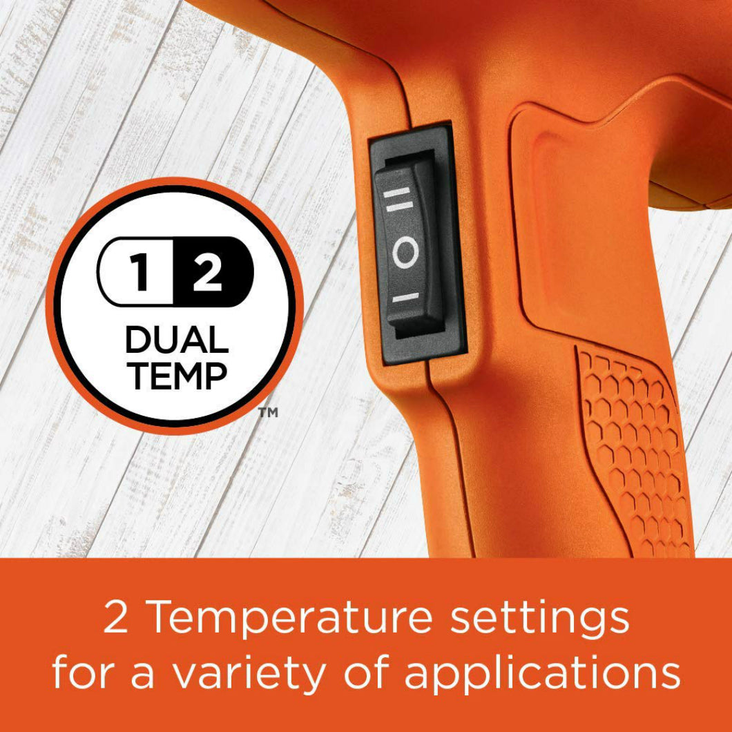 Black & Decker HG1300 Dual Temperature Lightweight Heat Gun, 1350W