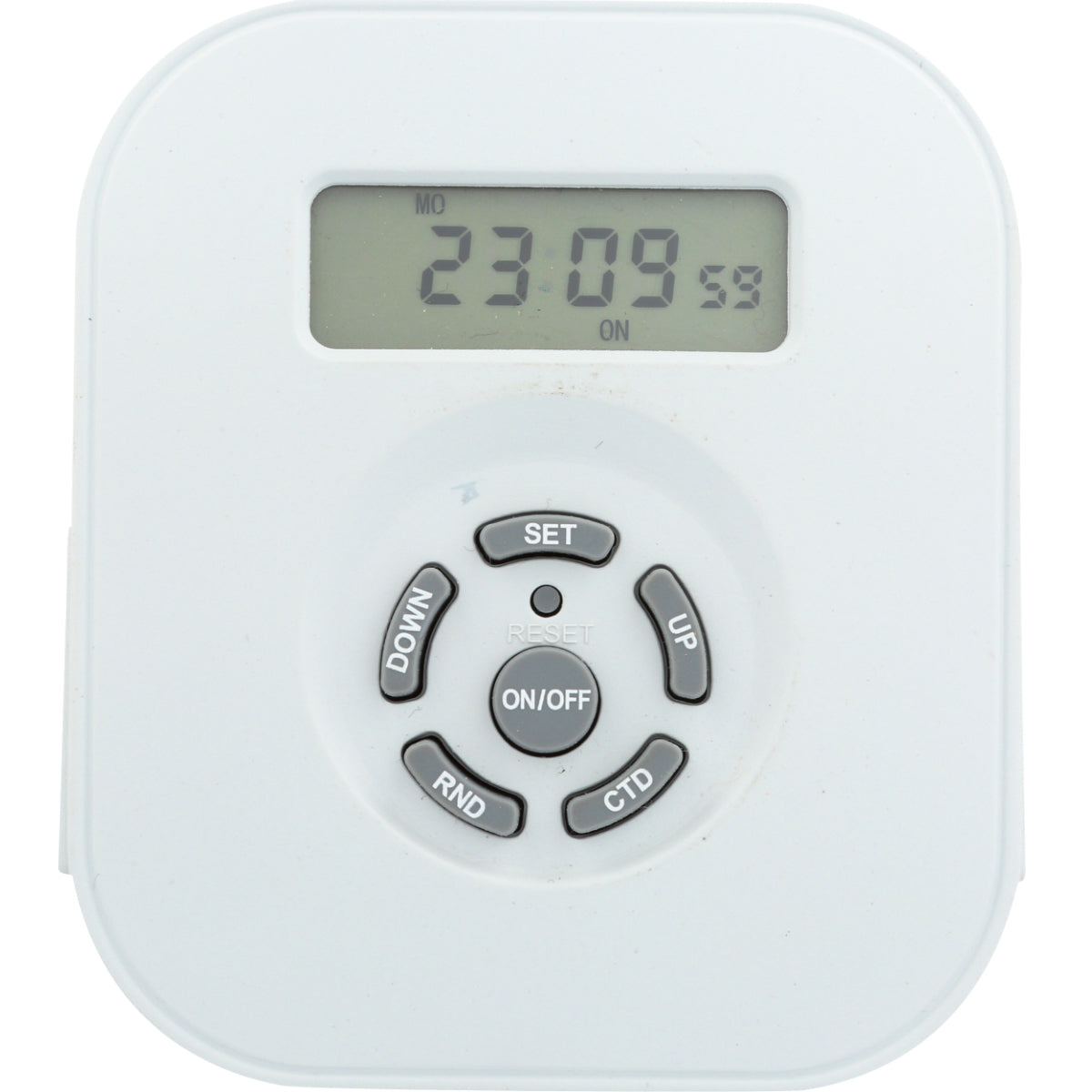 Westek TE1606WHB Indoor Weekly Digital Round Timer, White