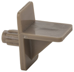 National Hardware N224-691 Plastic Shelf Support, Tan