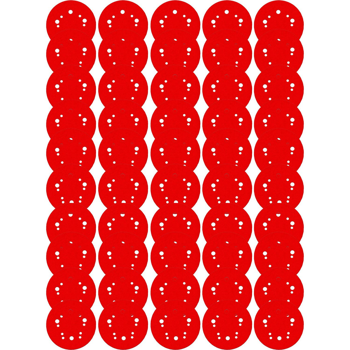 Diablo DCD050060H50G Universal Hook & Lock Random Orbital Sanding Disc, 60-Grit, 5", 50-Pk
