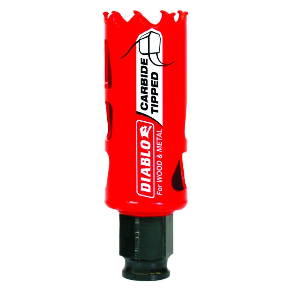 Diablo DHS1750CT Carbide‑Tipped Wood & Metal Holesaw, 1-3/4" Dia.