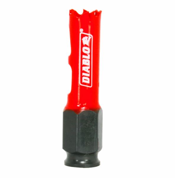 Diablo DHS0625 Bi-Metal Cutting Edge High Performance Hole Saw, 5/8" Dia
