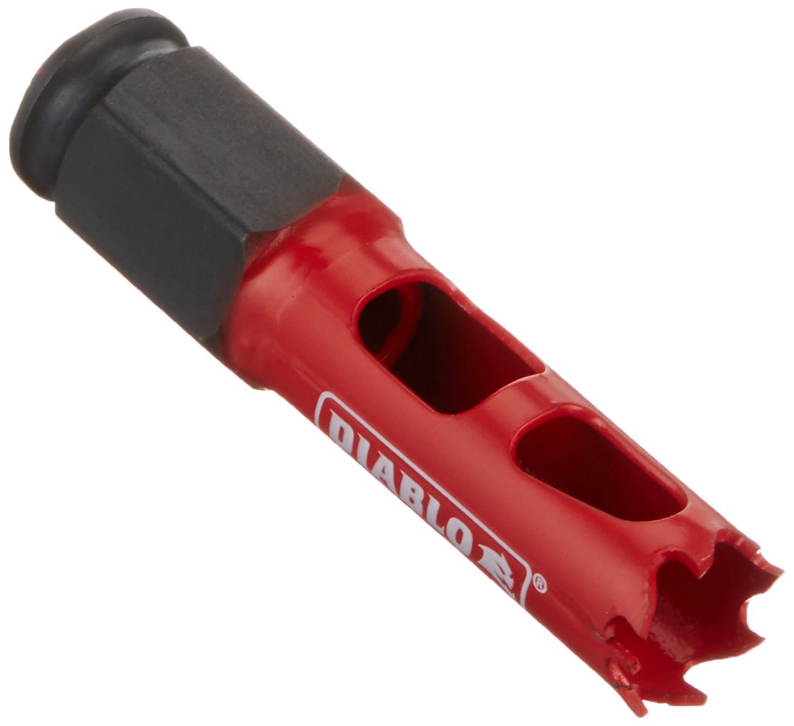 Diablo DHS0625 Bi-Metal Cutting Edge High Performance Hole Saw, 5/8" Dia
