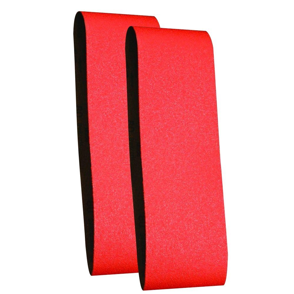Diablo DCB324080S02G Zirconium Sanding Belts, Medium 80-Grit, 3"x24", 2-Count
