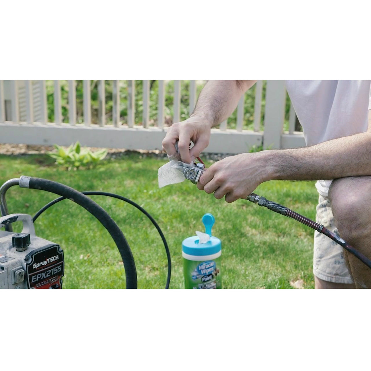 MiracleWipes 3263 Multi-Purpose Cleaning Wipes for Paint Cleanup, 60-Count