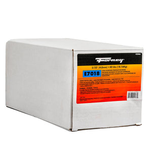 Forney 42466 Mild Steel Low-Hydrogen Welding Electrode, 5/32", 40 Lb, 100-140A