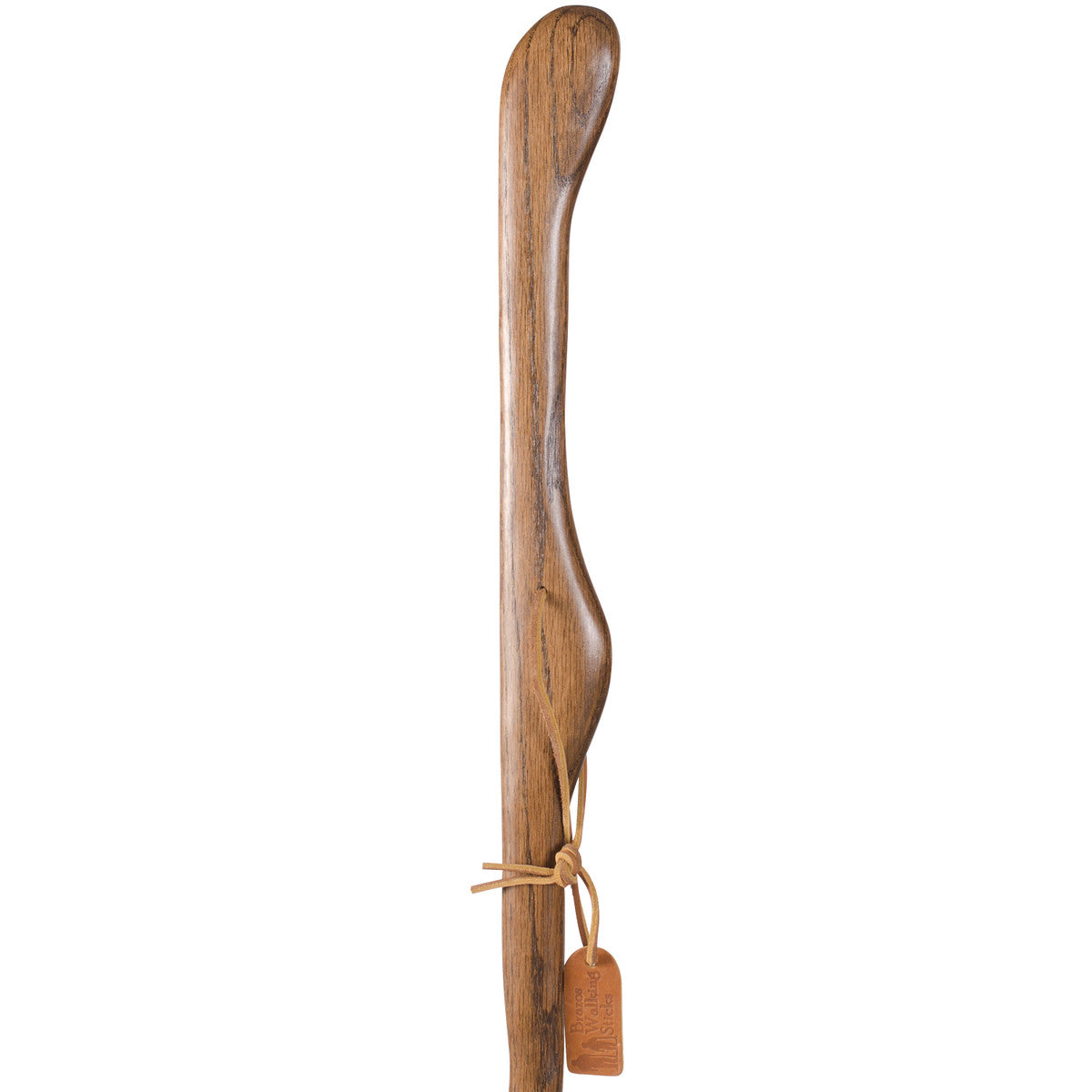 Brazos 602-3000-1108 Hitchhiker Twisted Oak Walking Stick, Brown, 55"